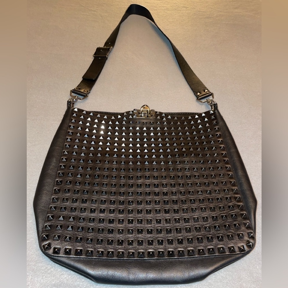 Valentino Rockstud Bag Valentino Studded Crossbody Bag Valentino Purse Bag W COA